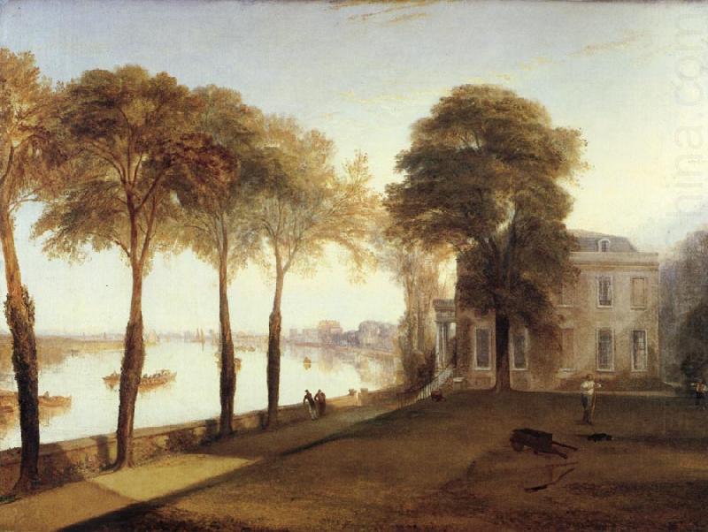 Mortlake terrace:early summer morning, Joseph Mallord William Turner